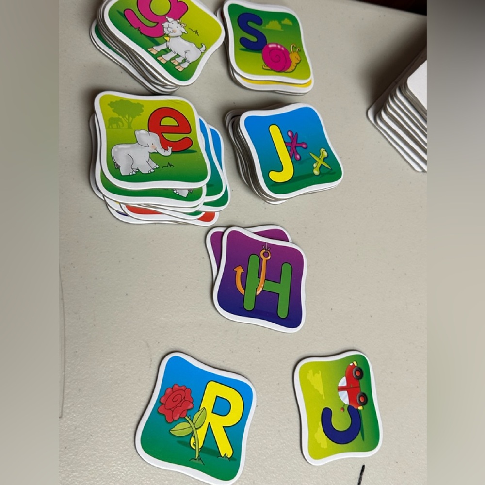 ABC letters capital letters and lowercase